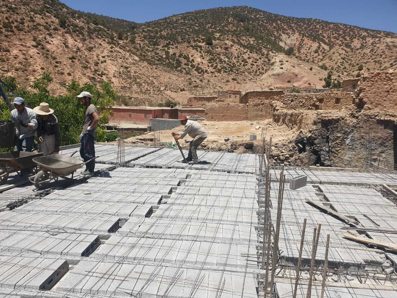 Chantier de construction réalisé par BVTD