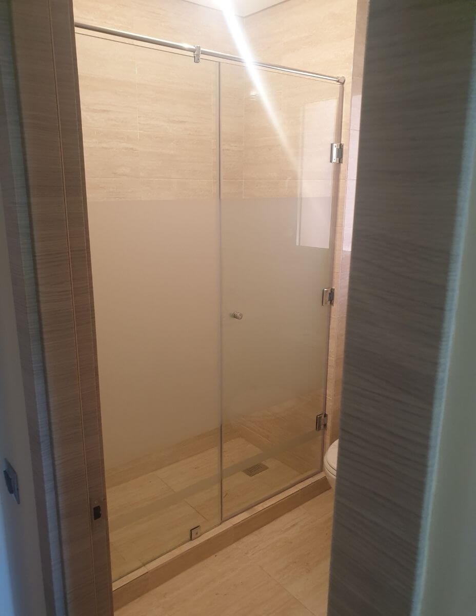 Paroi de douche vitrée sur mesure BVTD